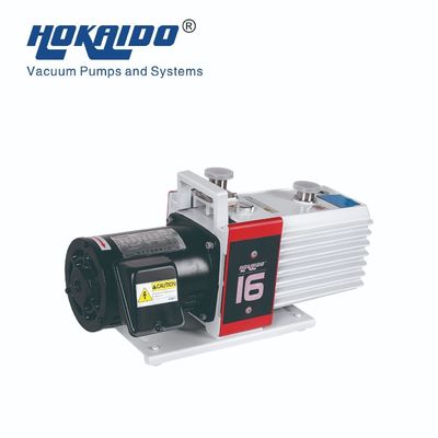 Industrial 2RH016C Double Stage Oil Rotary Vane Vacuum Pump With 1.2L Oil Volume