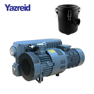 Small Lab Oil Vane Pump For Vacuum Packaging 1450RPM