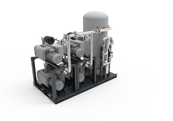 0.5mbar Ultimate Pressure Medical Negative Pressure Vacuum System with Kf50 Inlet Diameter