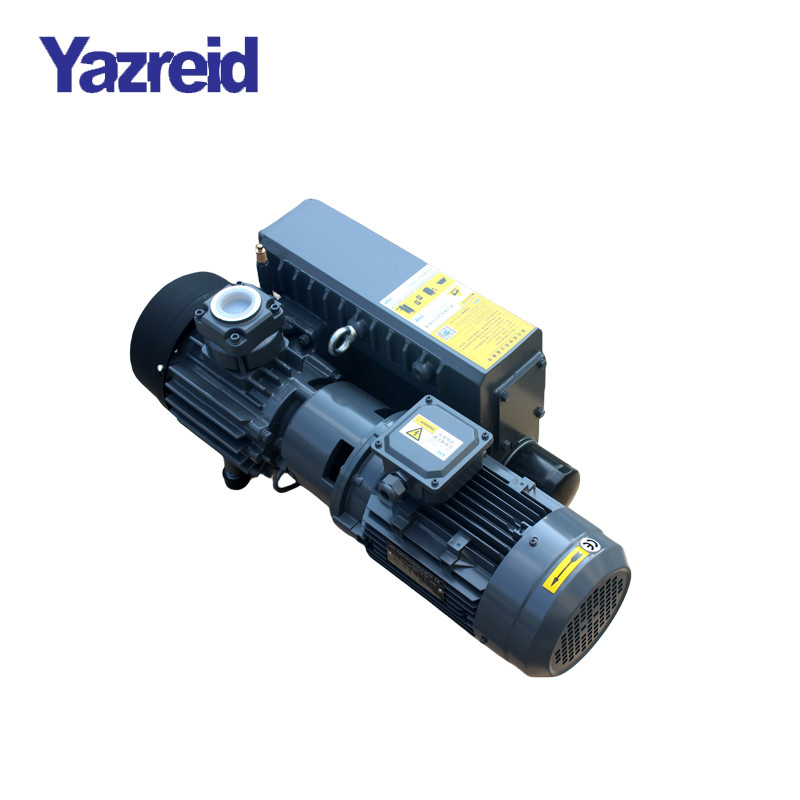 0.5mbar Electric Vacuum Oil Rotary Vane Pump 1.1KW 1.5L
